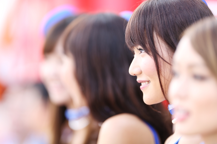 ピットウォーク: レースクイーン