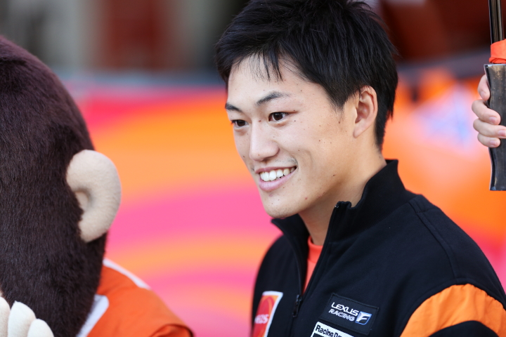 GTキッズウォーク: 国本雄資（LEXUS TEAM LeMans ENEOS）