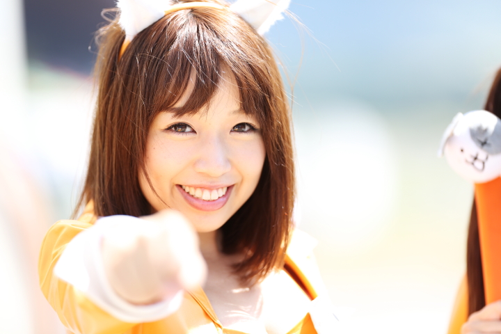 ピットウォーク: レースクイーン