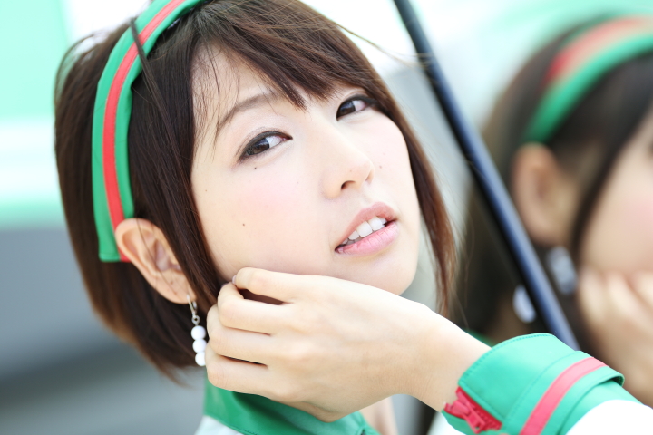 ピットウォーク: レースクイーン