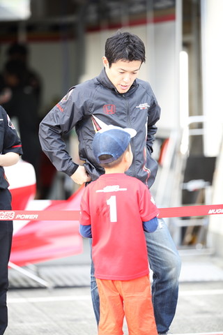 キッズピットウォーク: 山本尚貴（TEAM無限）