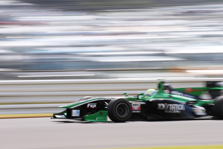 フリー走行2回目: ウィリアム・ブラー（FUJI×D'station KONDO SF14）