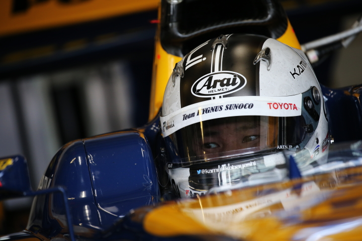 ウォームアップ: 小林可夢偉（Team KYGNUS SUNOCO SF14）