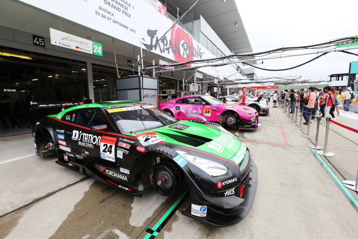 オープンピット: GT500クラス・D'station ADVAN GT-R