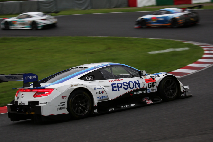 公式練習: 中嶋大祐／ベルトラン・バゲット組（GT500クラス・Epson NSX CONCEPT-GT）