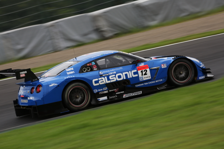 公式練習: 安田裕信／ジョアオ・パオロ・デ・オリベイラ組（GT500クラス・カルソニックIMPUL GT-R）