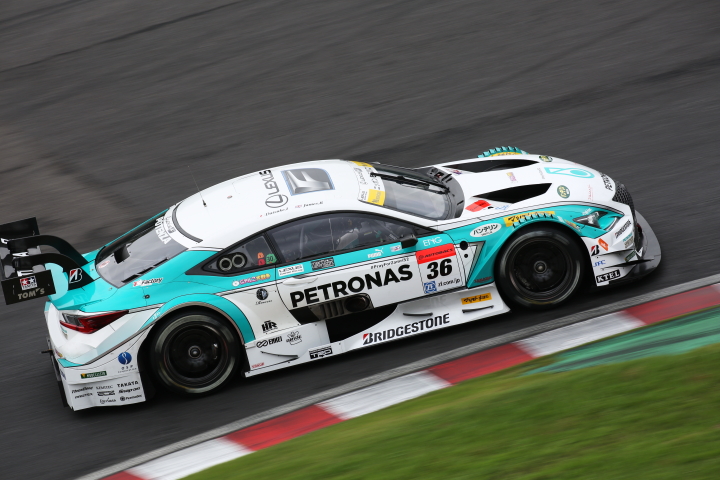 公式練習: 伊藤大輔／ジェームス・ロシター組（GT500クラス・PETRONAS TOM'S RC F）