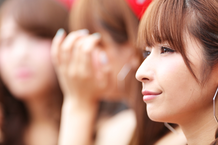 ピットウォーク: レースクイーン