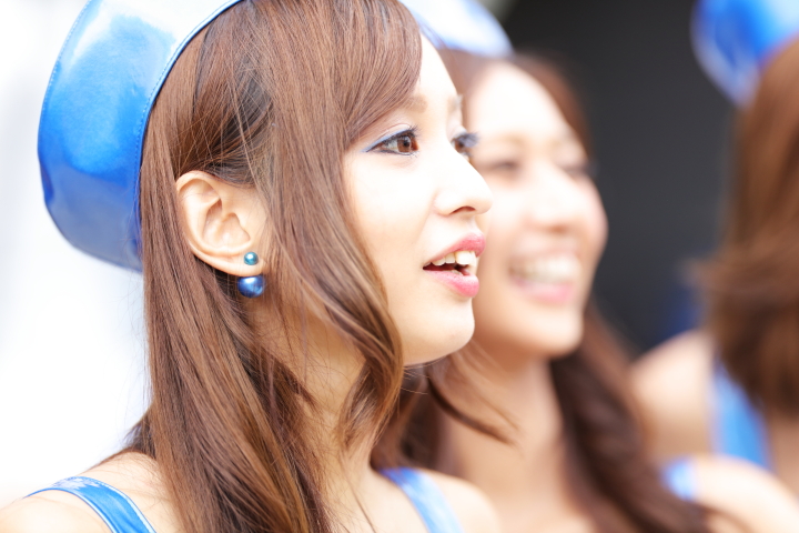 ピットウォーク: レースクイーン