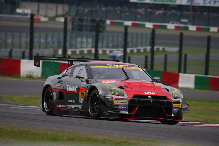 GT300クラスノックアウト予選Q1: アンドレ・クート（GAINER TANAX GT-R）