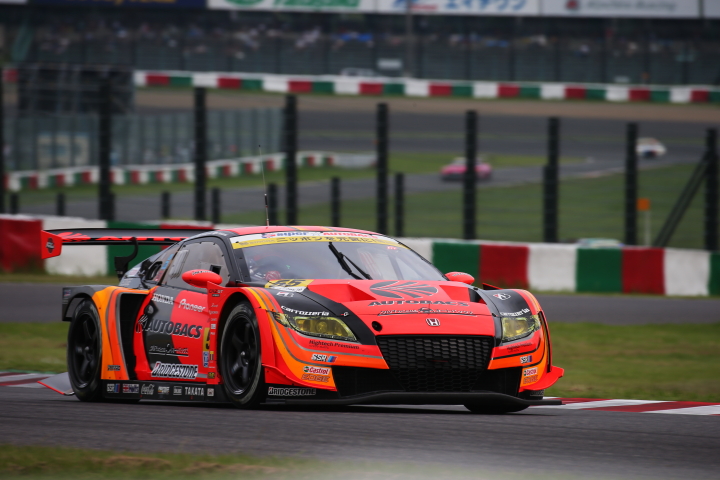 GT300クラスノックアウト予選Q1: 高木真一（ARTA CR-Z GT）