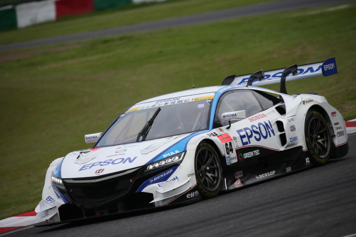 GT500クラスノックアウト予選Q1: 中嶋大祐（Epson NSX CONCEPT-GT）