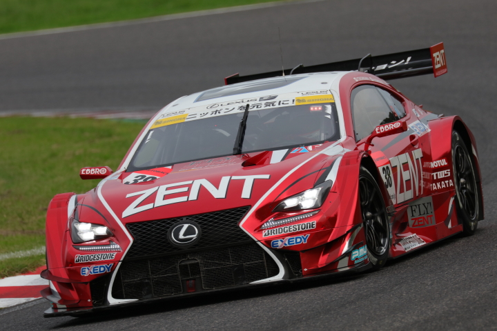 GT500クラスノックアウト予選Q2: 立川祐路（ZENT CERUMO RC F）