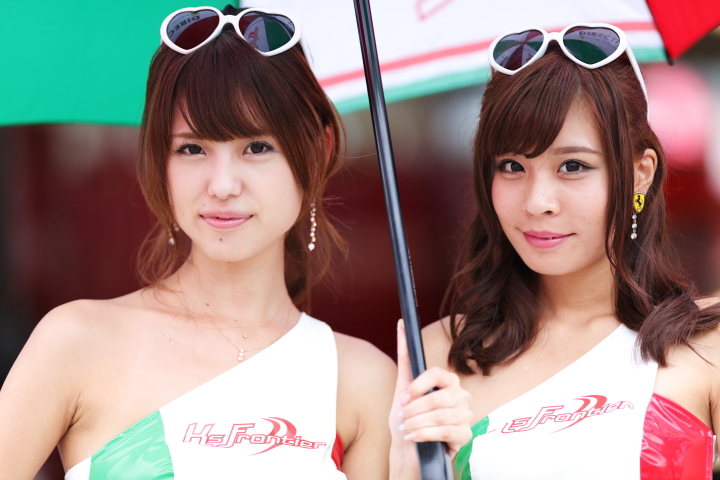 GTキッズウォーク: レースクイーン