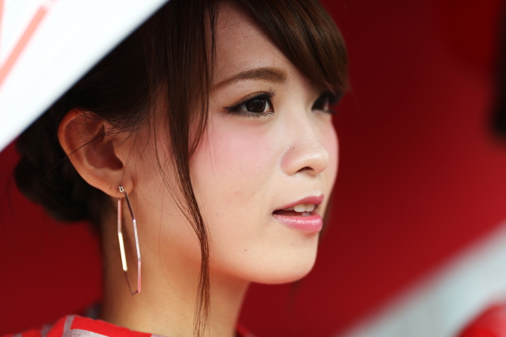 ピットウォーク: レースクイーン