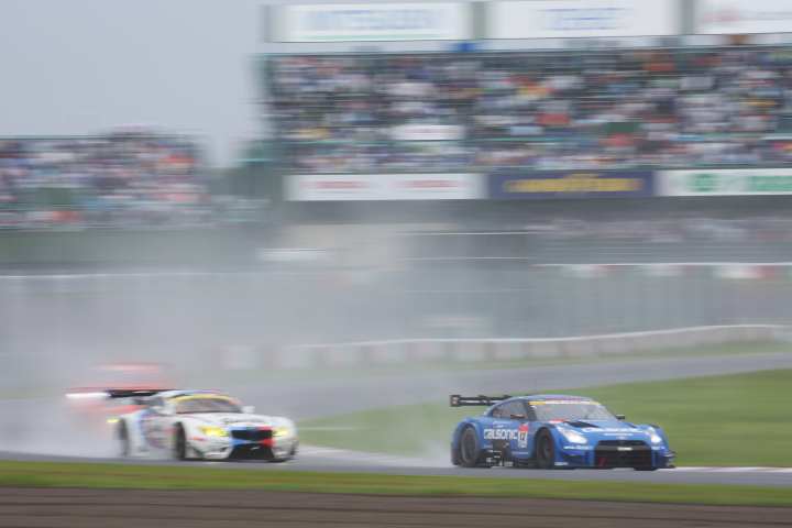 決勝レース: 安田裕信／ジョアオ・パオロ・デ・オリベイラ組（GT500クラス・カルソニックIMPUL GT-R）