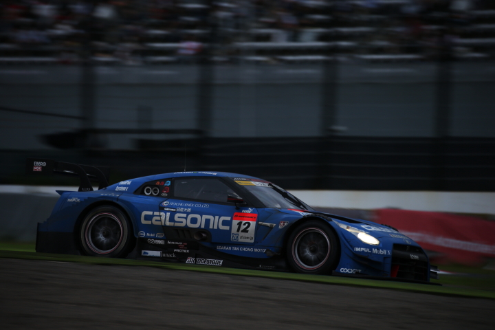 決勝レース: 安田裕信／ジョアオ・パオロ・デ・オリベイラ組（GT500クラス・カルソニックIMPUL GT-R）