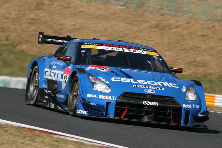 GT500クラスポールポジションは安田裕信／ジョアオ・パオロ・デ・オリベイラ組（カルソニックIMPUL GT-R）
