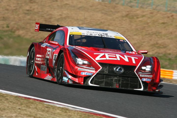 GT500クラス予選2位は立川祐路／石浦宏明組（ZENT CERUMO RC F）