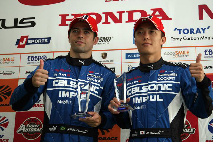 公式予選フォトセッション: GT500クラスのポールシッター