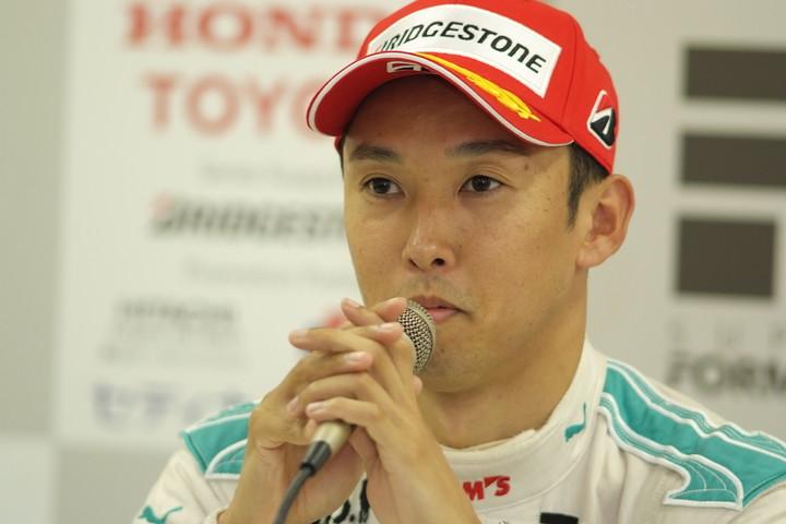 予選記者会見: 2位の中嶋一貴（PETRONAS TEAM TOM'S）