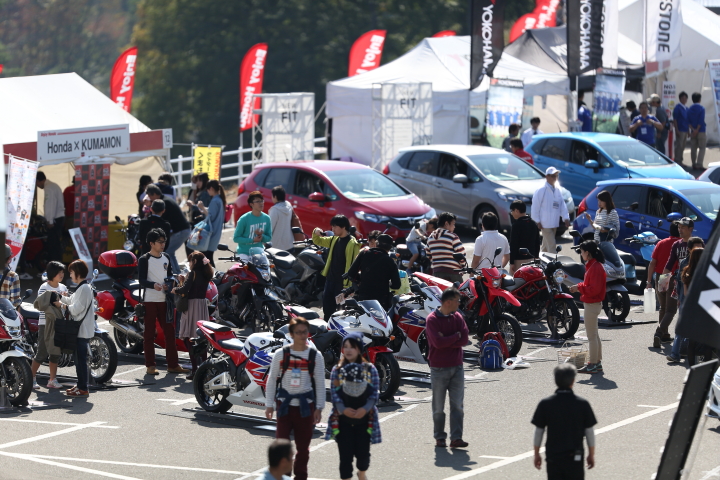 フリー走行: エンジョイホンダも併催された
