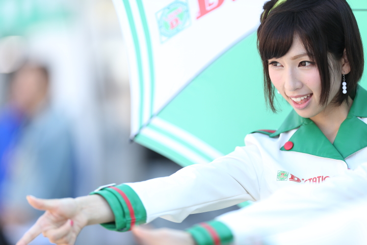 ピットウォーク: レースクイーン