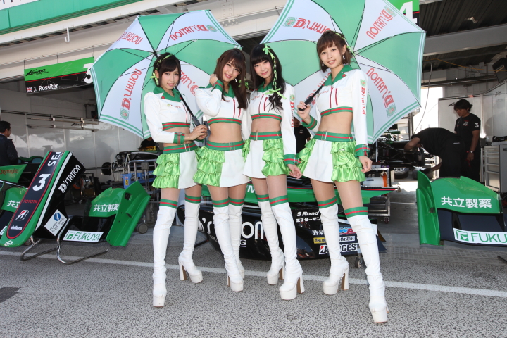 ピットウォーク: レースクイーン