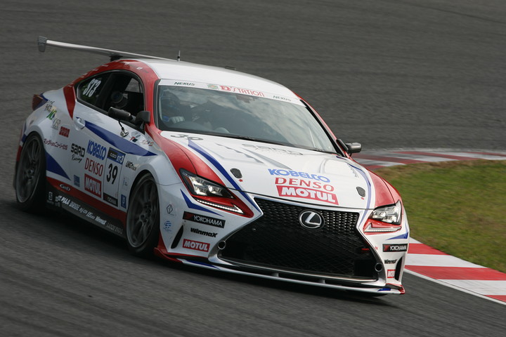 ST-3クラスポールポジションの柴田優作／平手晃平／片山義章組（SARD Racing RC350）