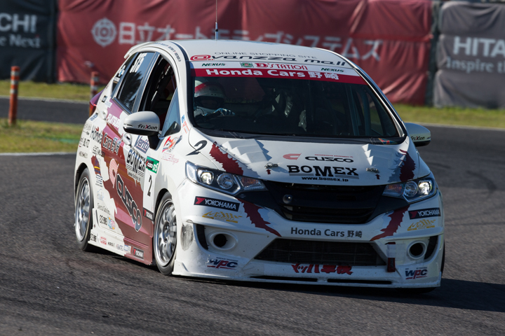 ST-5クラス2位は山下潤一郎／山田英二／加茂新組（ホンダカーズ野崎with CUSCO & BOMEX FIT）