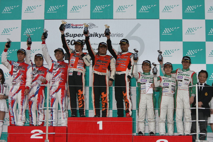 ST-5クラスの表彰式