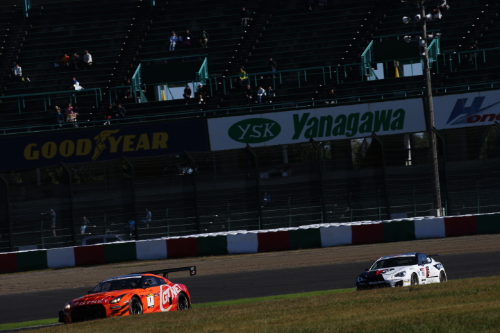 決勝レース: ガミさん／星野一樹／吉田広樹組（ST-Xクラス・GTNET ADVAN C-WEST GT-R）
