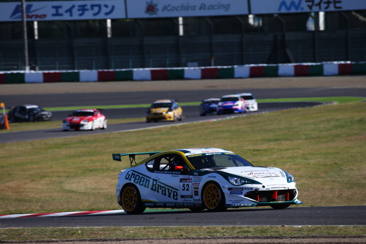 決勝レース: 番場琢／服部尚貴／平沼貴之組（ST-4クラス・埼玉トヨペットGreenBrave）