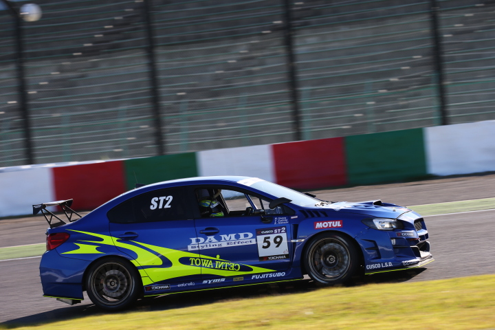 決勝レース: 大澤学／松田晃司／吉田寿博組（ST-2クラス・DAMD MOTUL ED WRX STI）
