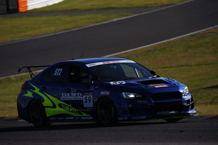 決勝レース: 大澤学／松田晃司／吉田寿博組（ST-2クラス・DAMD MOTUL ED WRX STI）