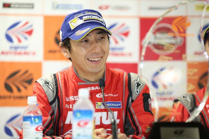 年間記者会見: 2015年GT500クラスドライバーズチャンピオン松田次生（NISMO）