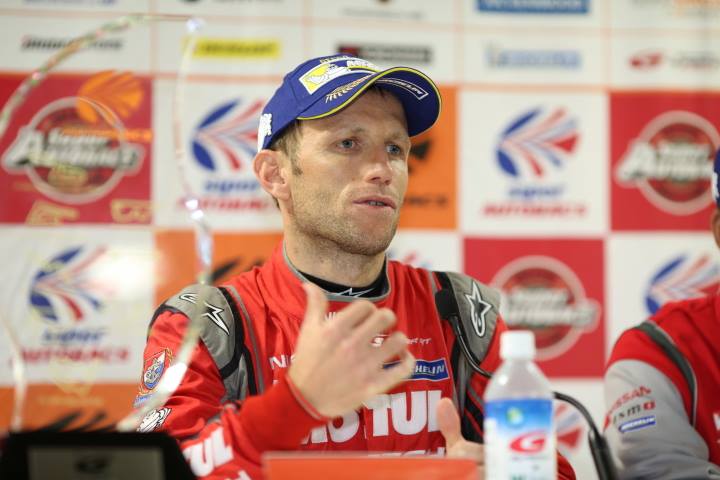 年間記者会見:  2015年GT500クラスドライバーズチャンピオンロニー・クインタレッリ（NISMO）