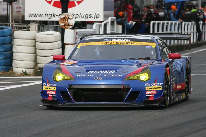 GT300クラスフリー走行トップタイムは井口卓人／山内英輝組（SUBARU BRZ R&D SPORT）