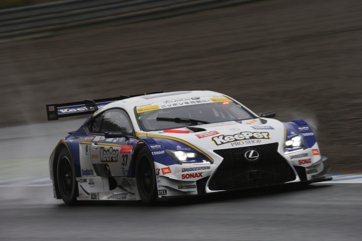 公式練習: アンドレア・カルダレッリ／平川亮組（GT500クラス・KeePer TOM'S RC F）