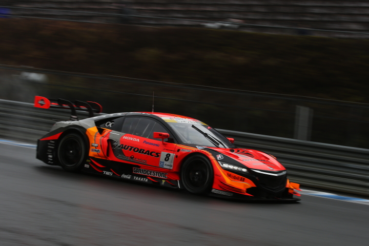 公式練習: 松浦孝亮／野尻智紀組（GT500クラス・ARTA NSX CONCEPT-GT）