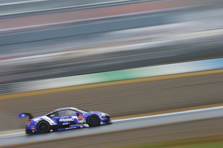 公式練習: 山本尚貴／伊沢拓也組（GT500クラス・RAYBRIG NSX CONCEPT-GT）