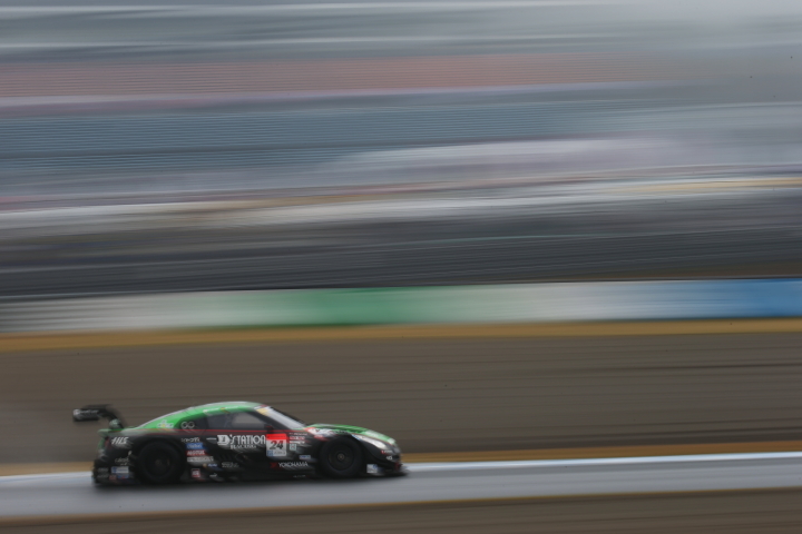 公式練習: 佐々木大樹／ミハエル・クルム組（GT500クラス・D'station ADVAN GT-R）