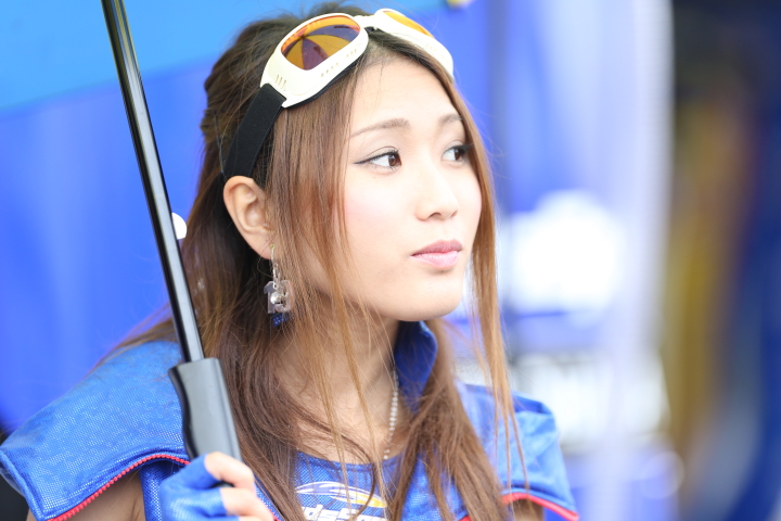 ピットウォーク: レースクイーン