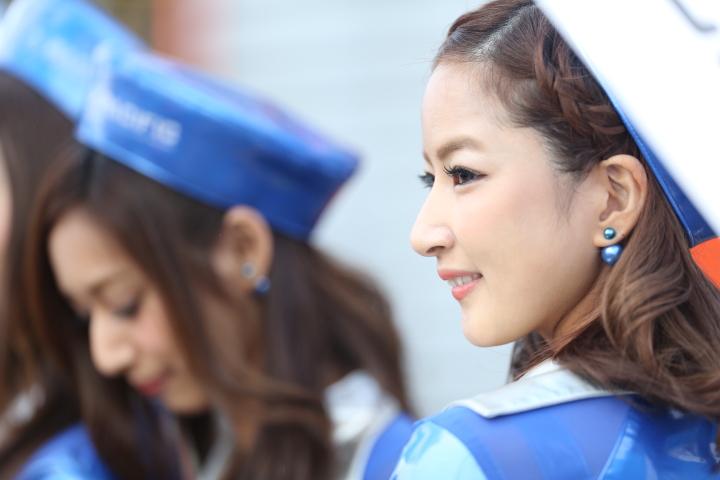 ピットウォーク: レースクイーン