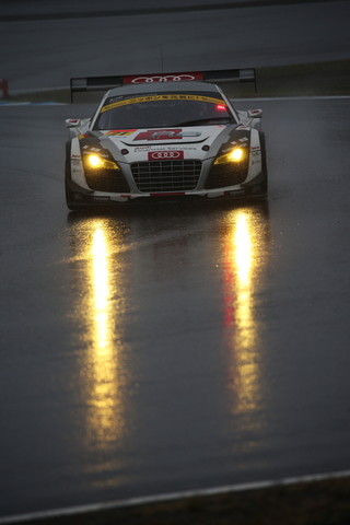 GT300クラスノックアウト予選Q2: リチャード・ライアン（Audi R8 LMS ultra）