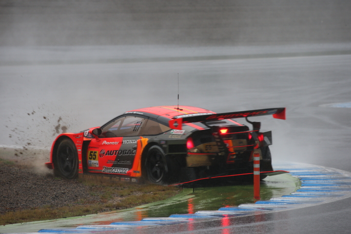 GT300クラスノックアウト予選Q2: 小林崇志（ARTA CR-Z GT）