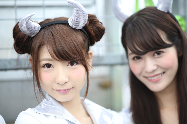 ピットウォーク: レースクイーン