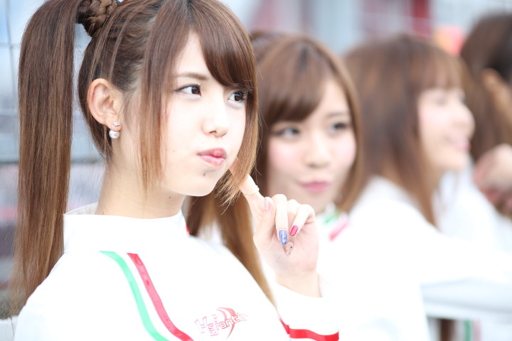 ピットウォーク: レースクイーン