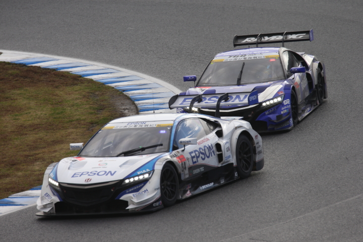 決勝レース: ベルトラン・バゲット（Epson NSX CONCEPT-GT）