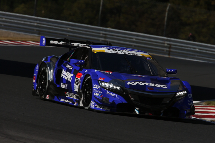 公式練習: 山本尚貴／伊沢拓也組（GT500クラス・RAYBRIG NSX CONCEPT-GT）